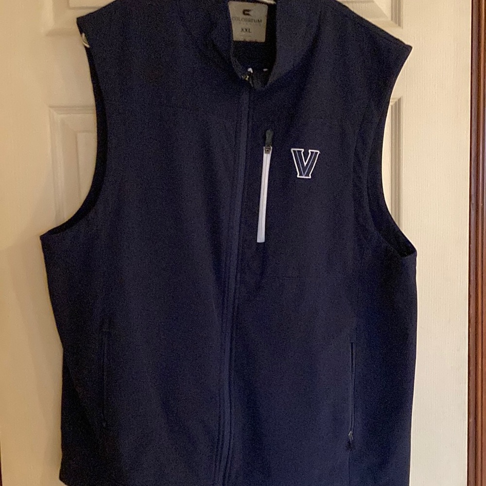 Villanova Men’s Navy Vest, Size XXL by Colosseum Athletics